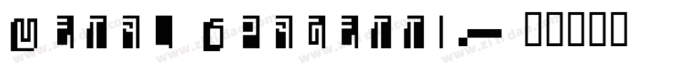 Metal Spagetti字体转换